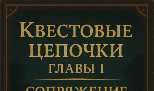 Квестовые цепочки главы I: Сопряжение